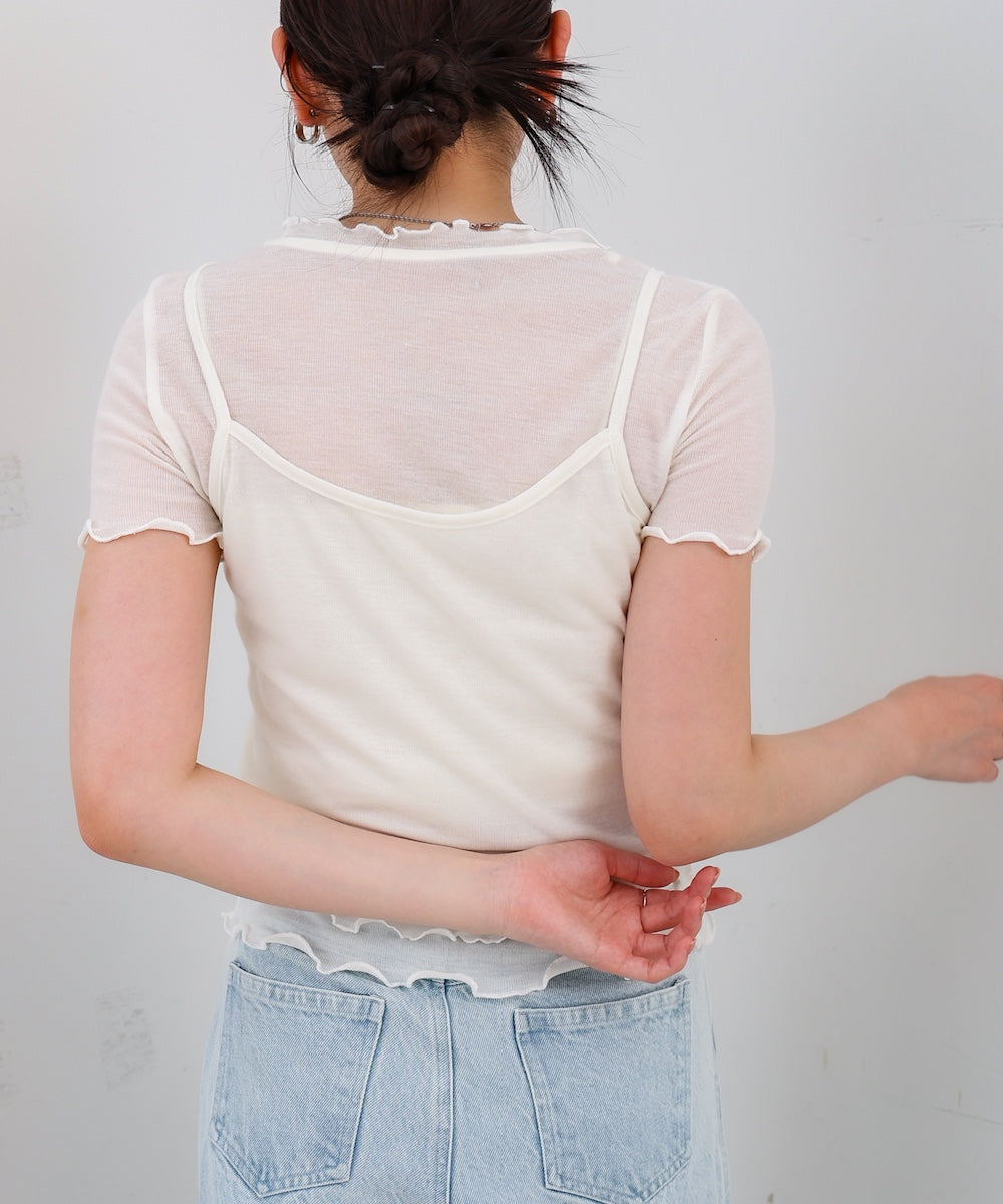 メローキャミセットトップス