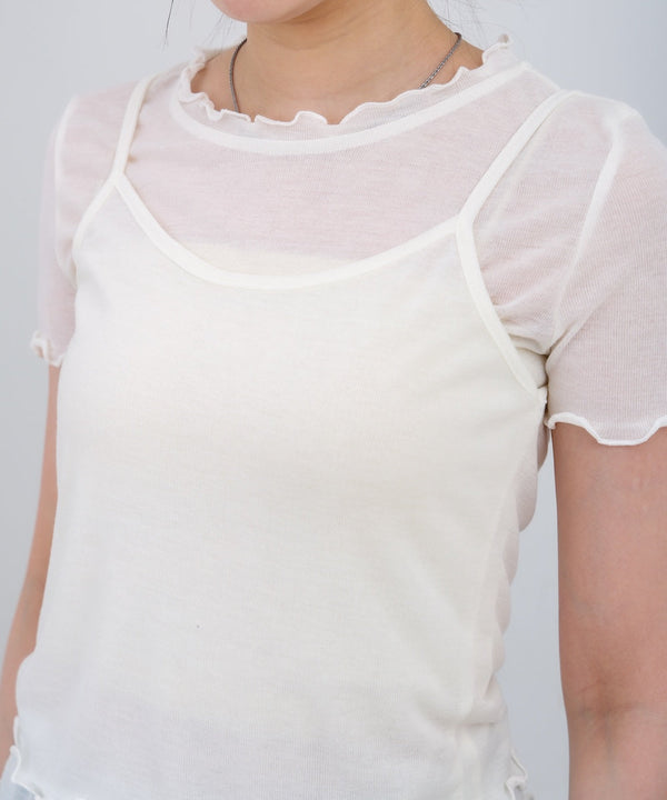 メローキャミセットトップス