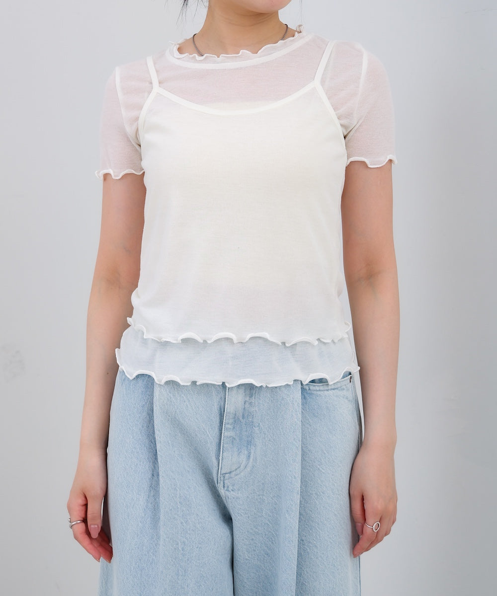 メローキャミセットトップス