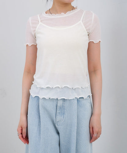 メローキャミセットトップス