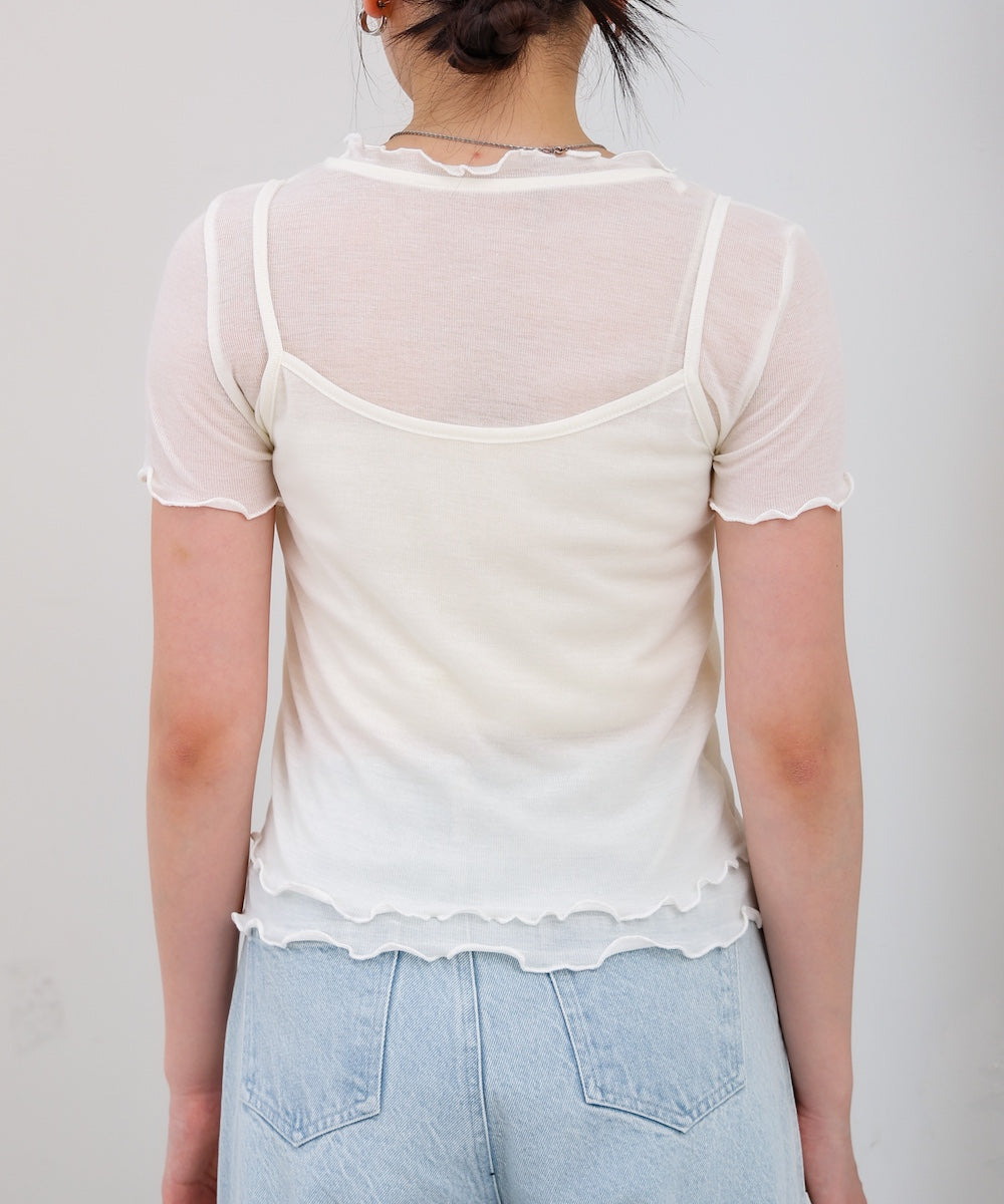 メローキャミセットトップス