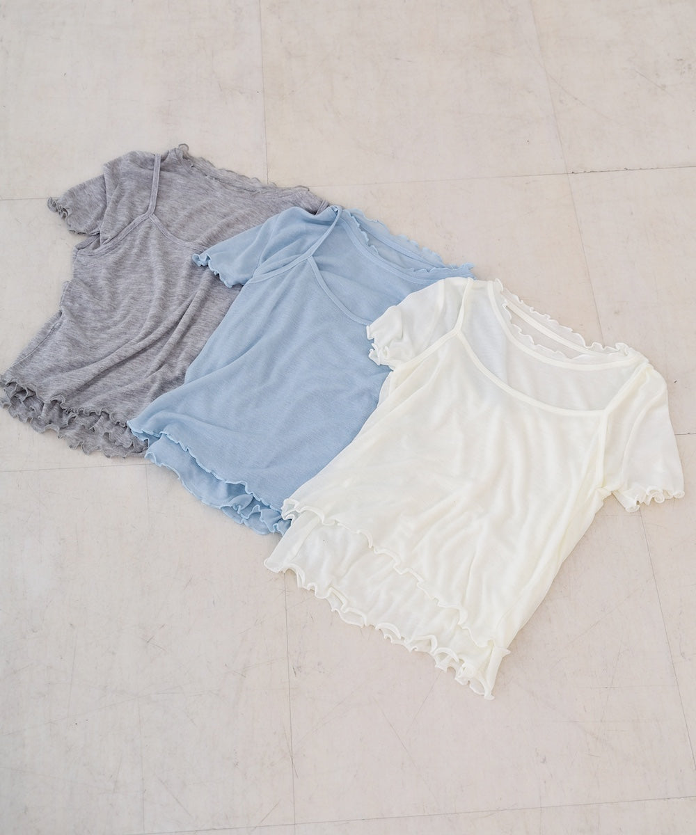 メローキャミセットトップス