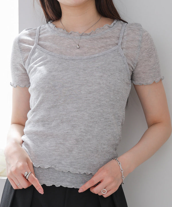 メローキャミセットトップス