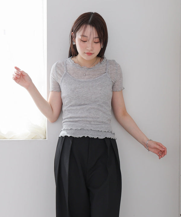 メローキャミセットトップス