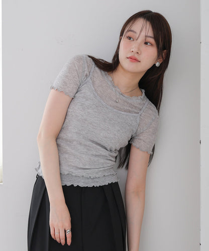 メローキャミセットトップス