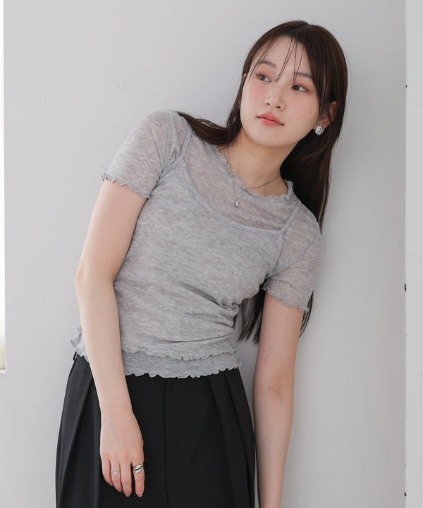 メローキャミセットトップス