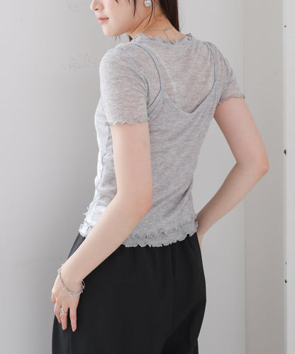 メローキャミセットトップス