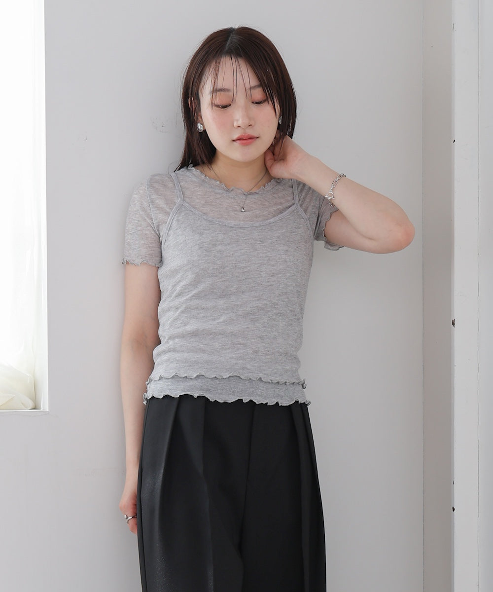 メローキャミセットトップス