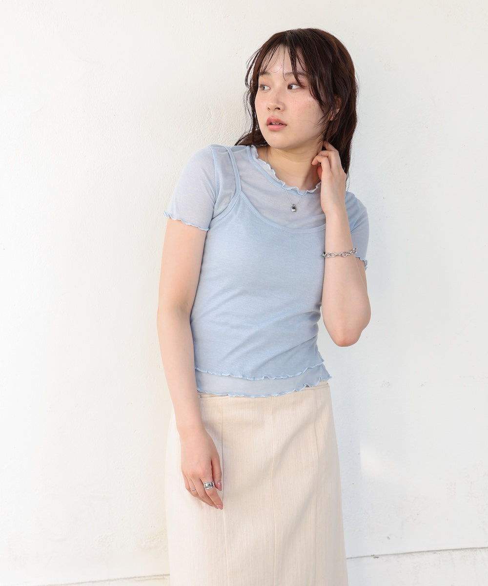 メローキャミセットトップス