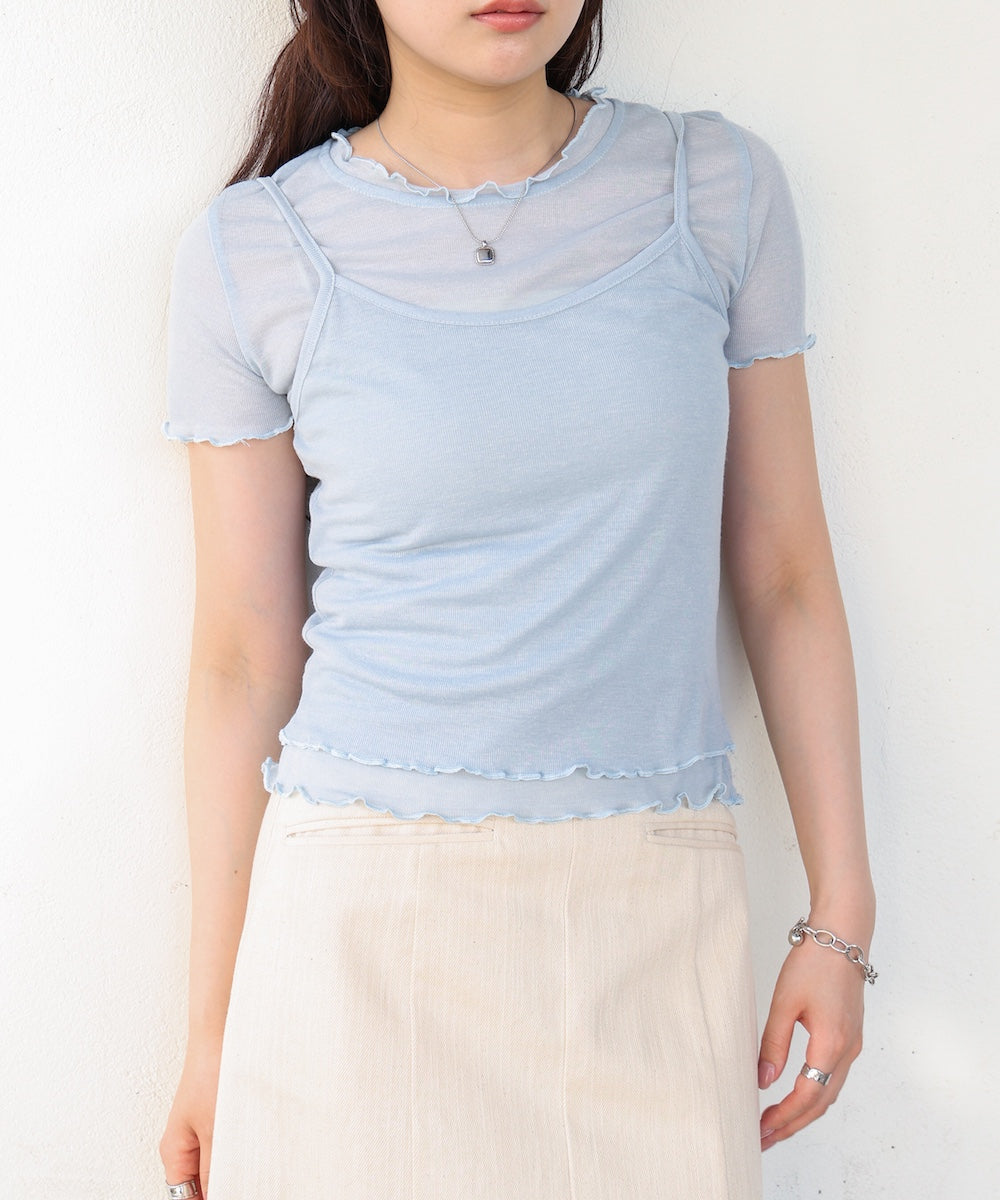 メローキャミセットトップス