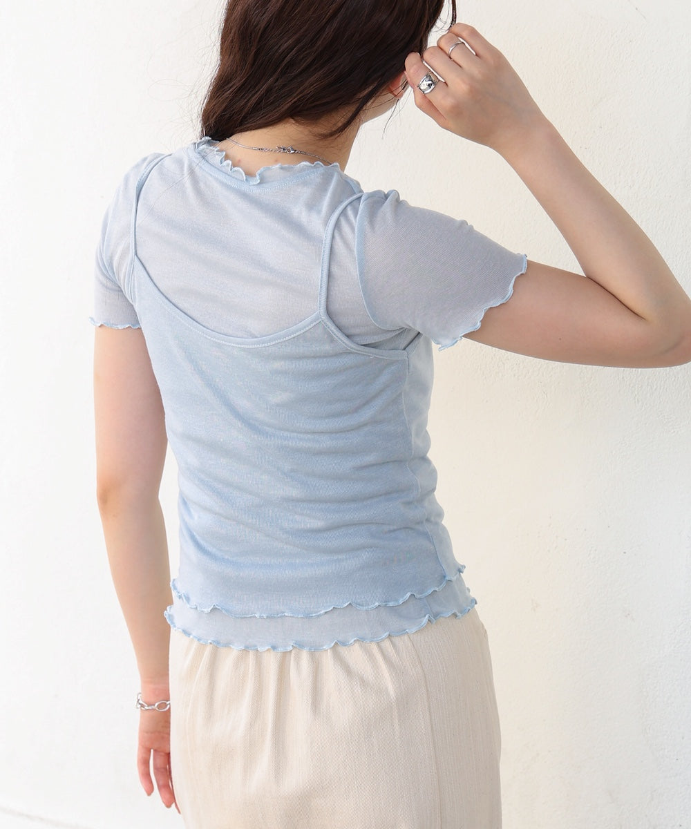 メローキャミセットトップス