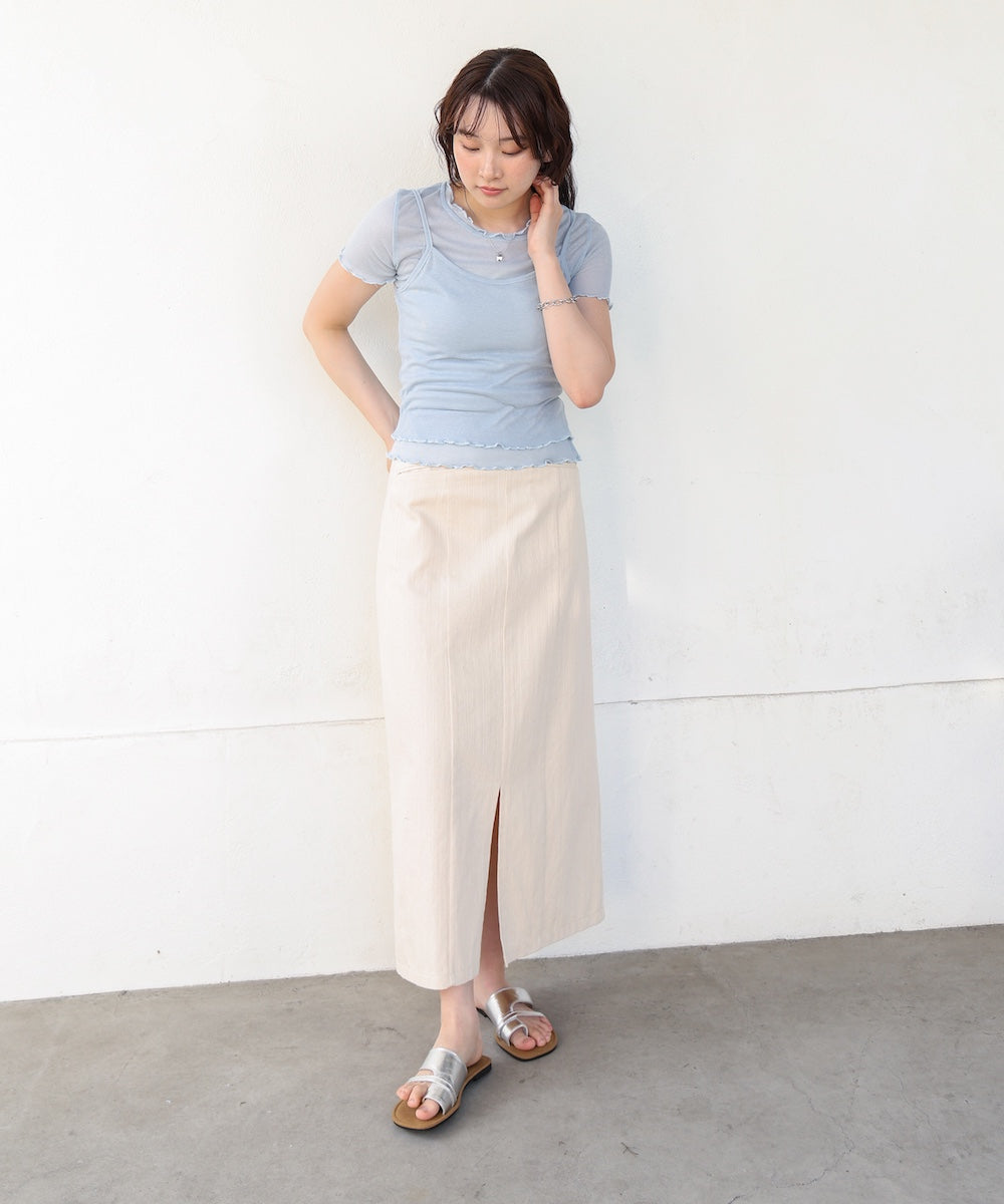 メローキャミセットトップス