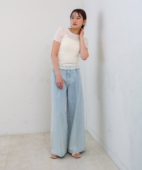 メローキャミセットトップス