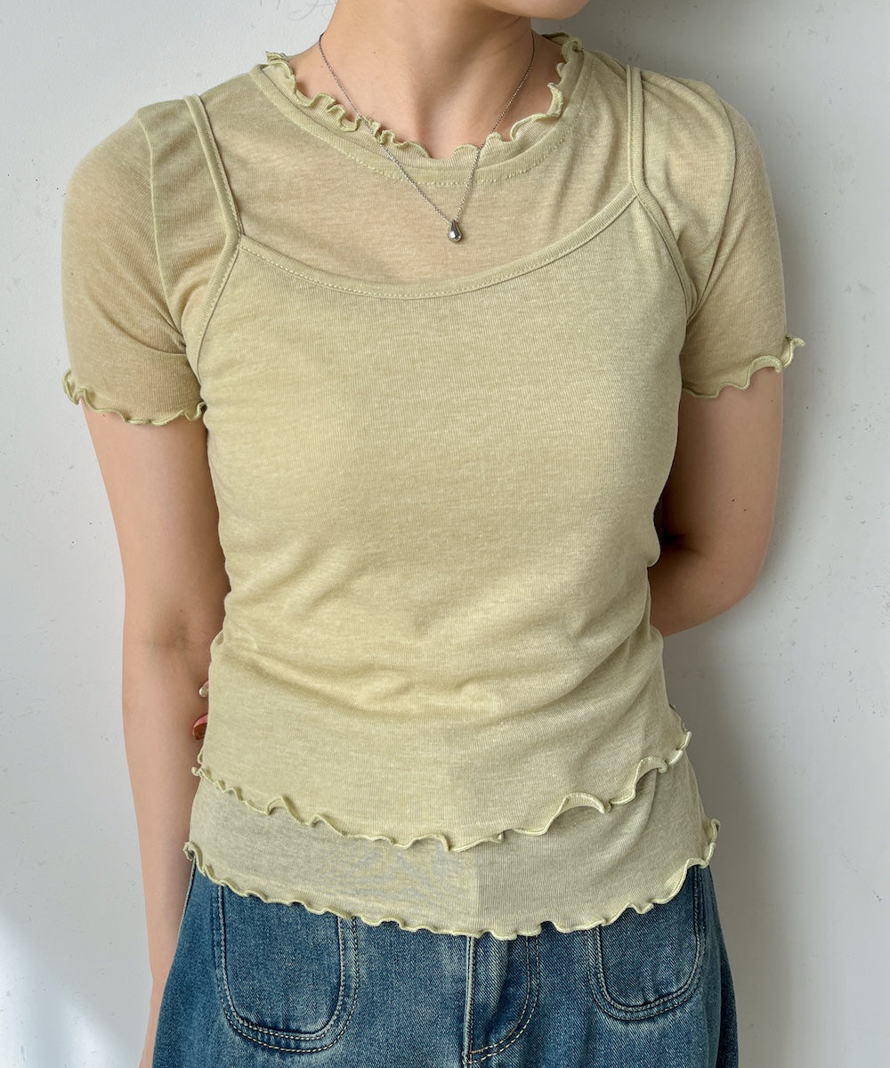 メローキャミセットトップス