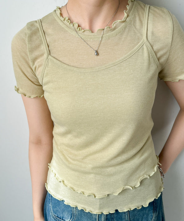 メローキャミセットトップス