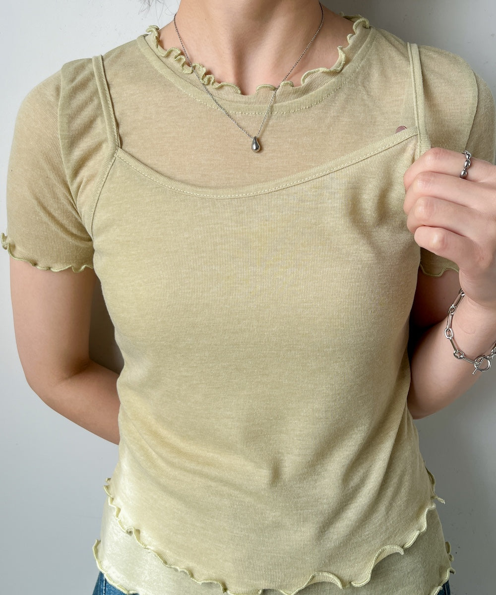 メローキャミセットトップス