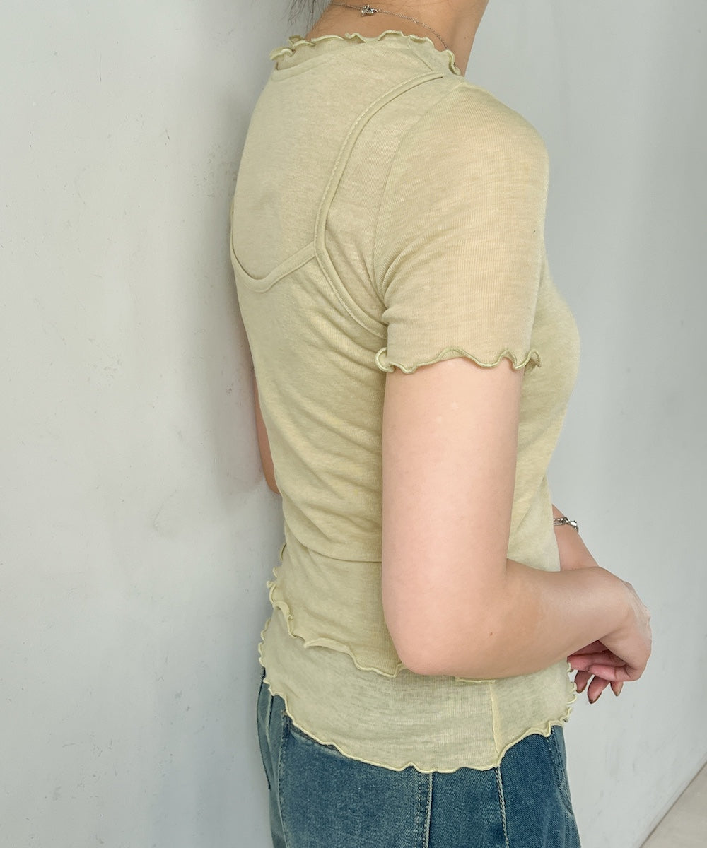 メローキャミセットトップス