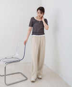 タンクセットヘンリーネックトップス