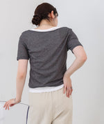 タンクセットヘンリーネックトップス