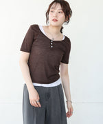 タンクセットヘンリーネックトップス