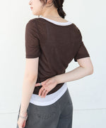 タンクセットヘンリーネックトップス