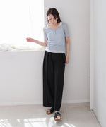 タンクセットヘンリーネックトップス