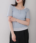 タンクセットヘンリーネックトップス