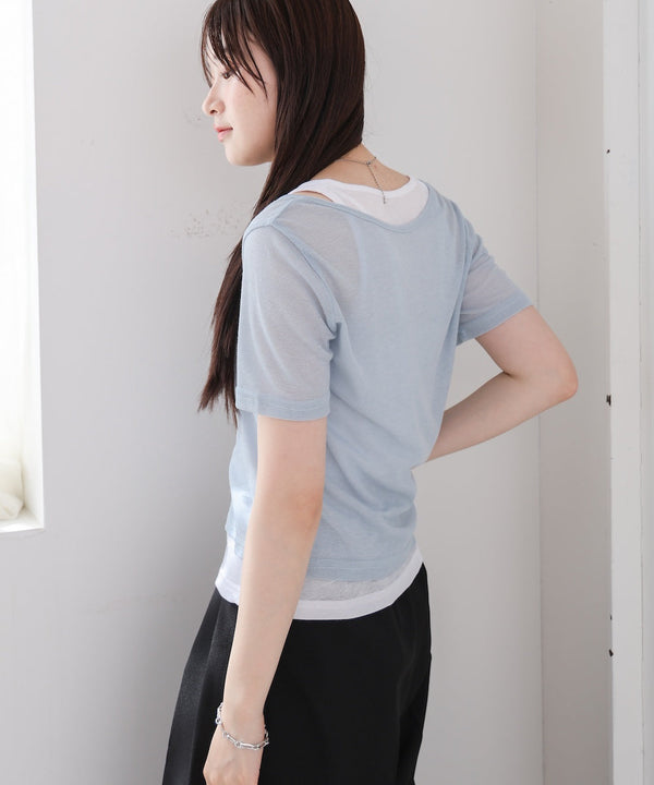 タンクセットヘンリーネックトップス