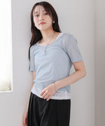 タンクセットヘンリーネックトップス