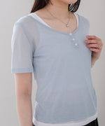 タンクセットヘンリーネックトップス