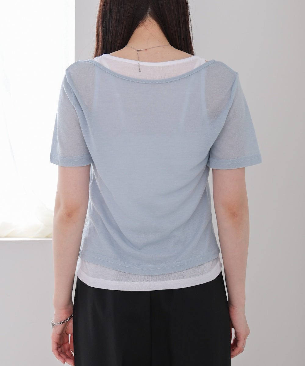 タンクセットヘンリーネックトップス