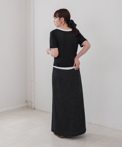 タンクセットヘンリーネックトップス