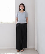 タンクセットヘンリーネックトップス