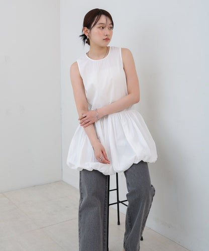 ノースリーブバルーンチュニック