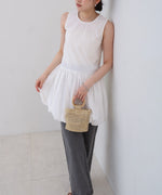 ノースリーブバルーンチュニック