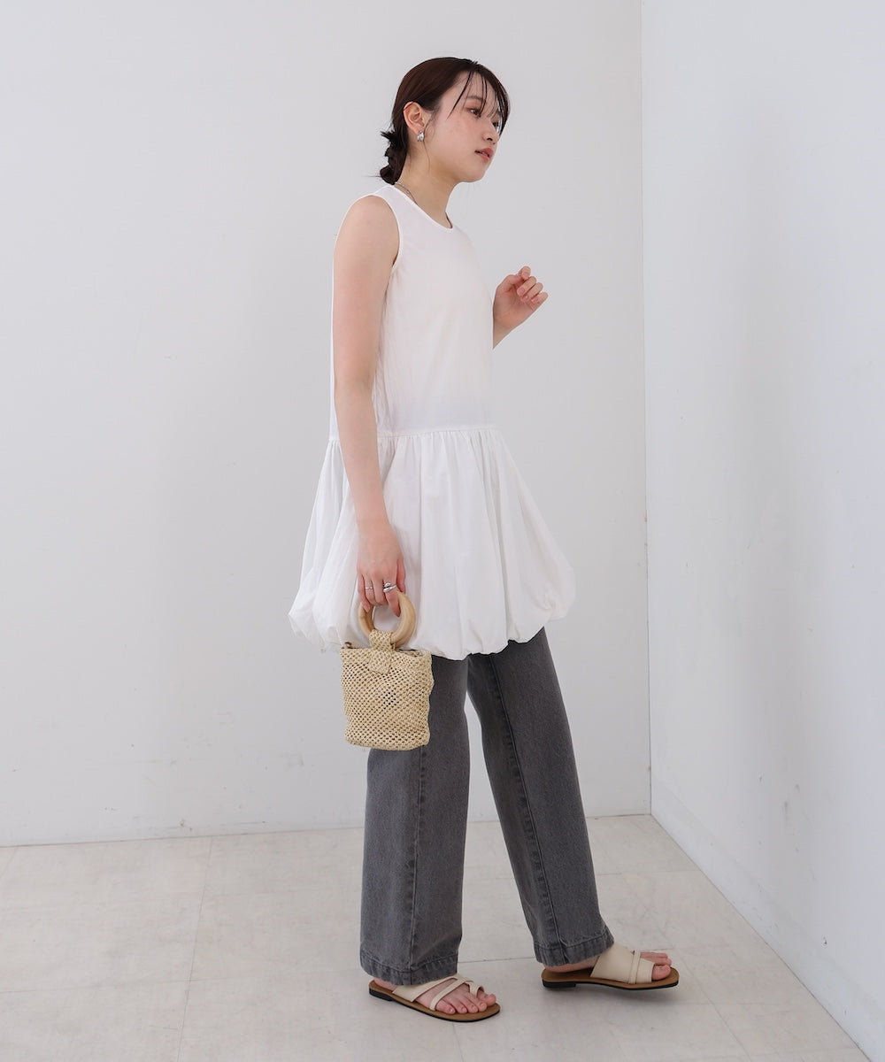 ノースリーブバルーンチュニック