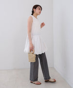 ノースリーブバルーンチュニック