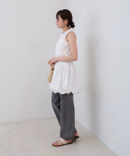ノースリーブバルーンチュニック