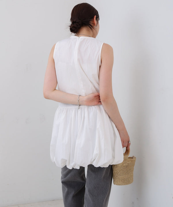 ノースリーブバルーンチュニック