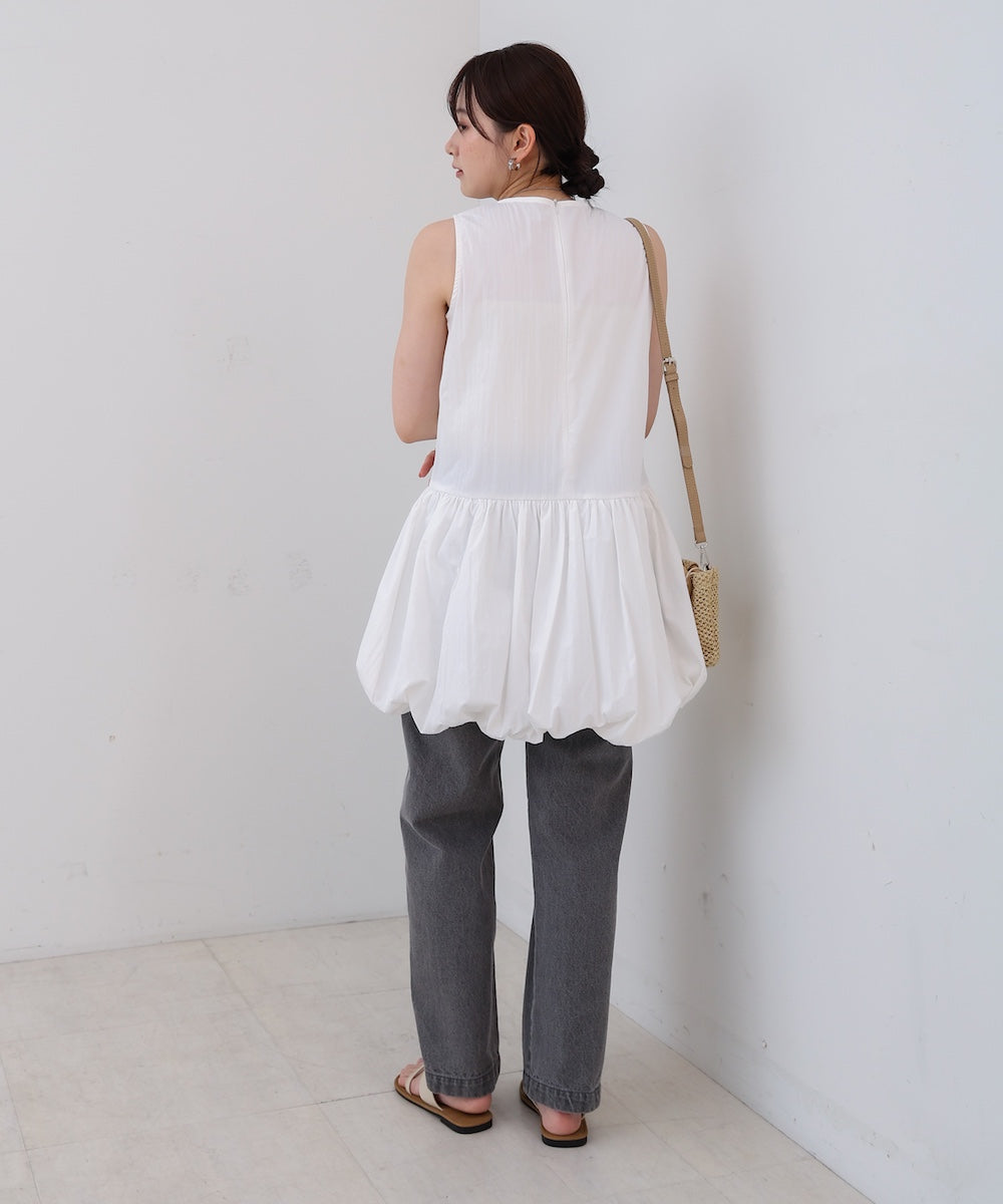 ノースリーブバルーンチュニック