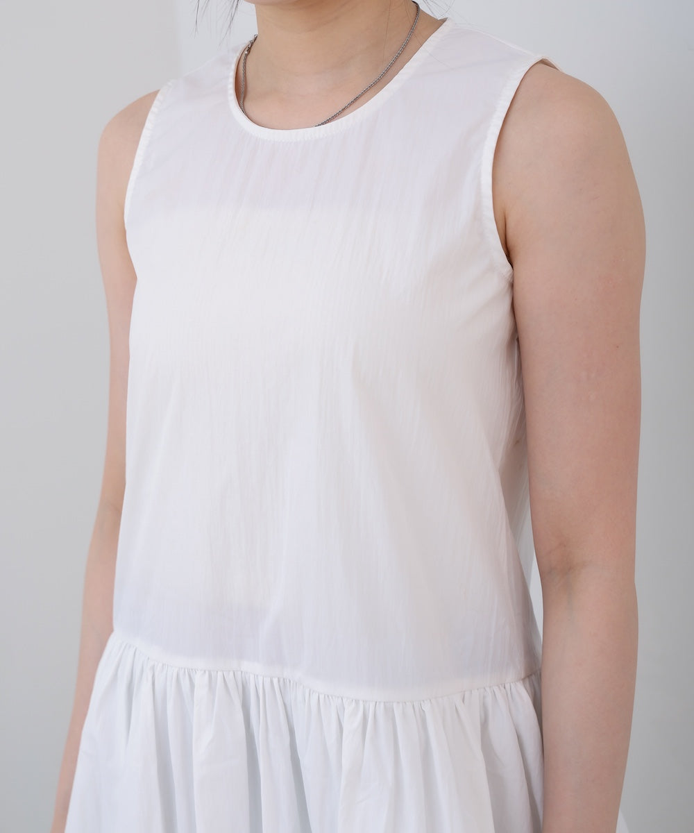 ノースリーブバルーンチュニック