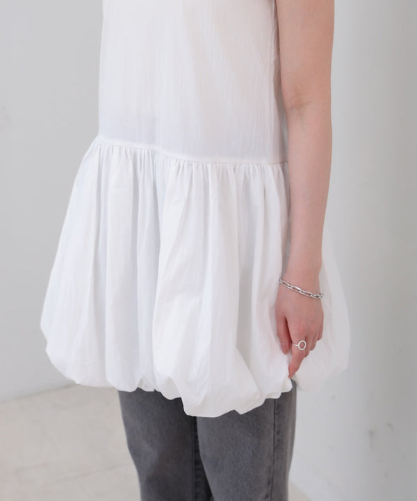 ノースリーブバルーンチュニック