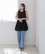 ノースリーブバルーンチュニック