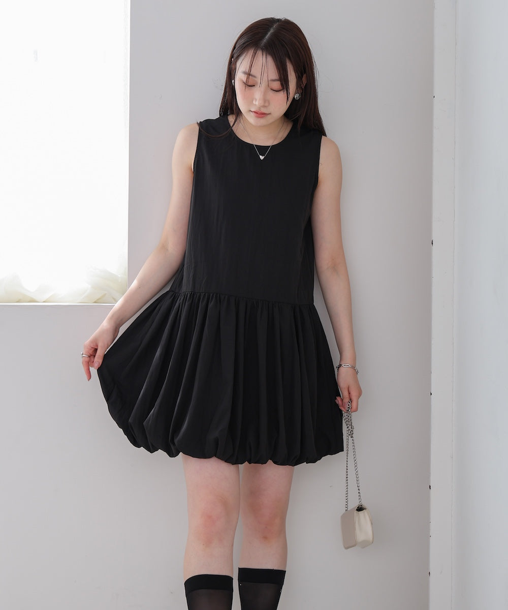 ノースリーブバルーンチュニック