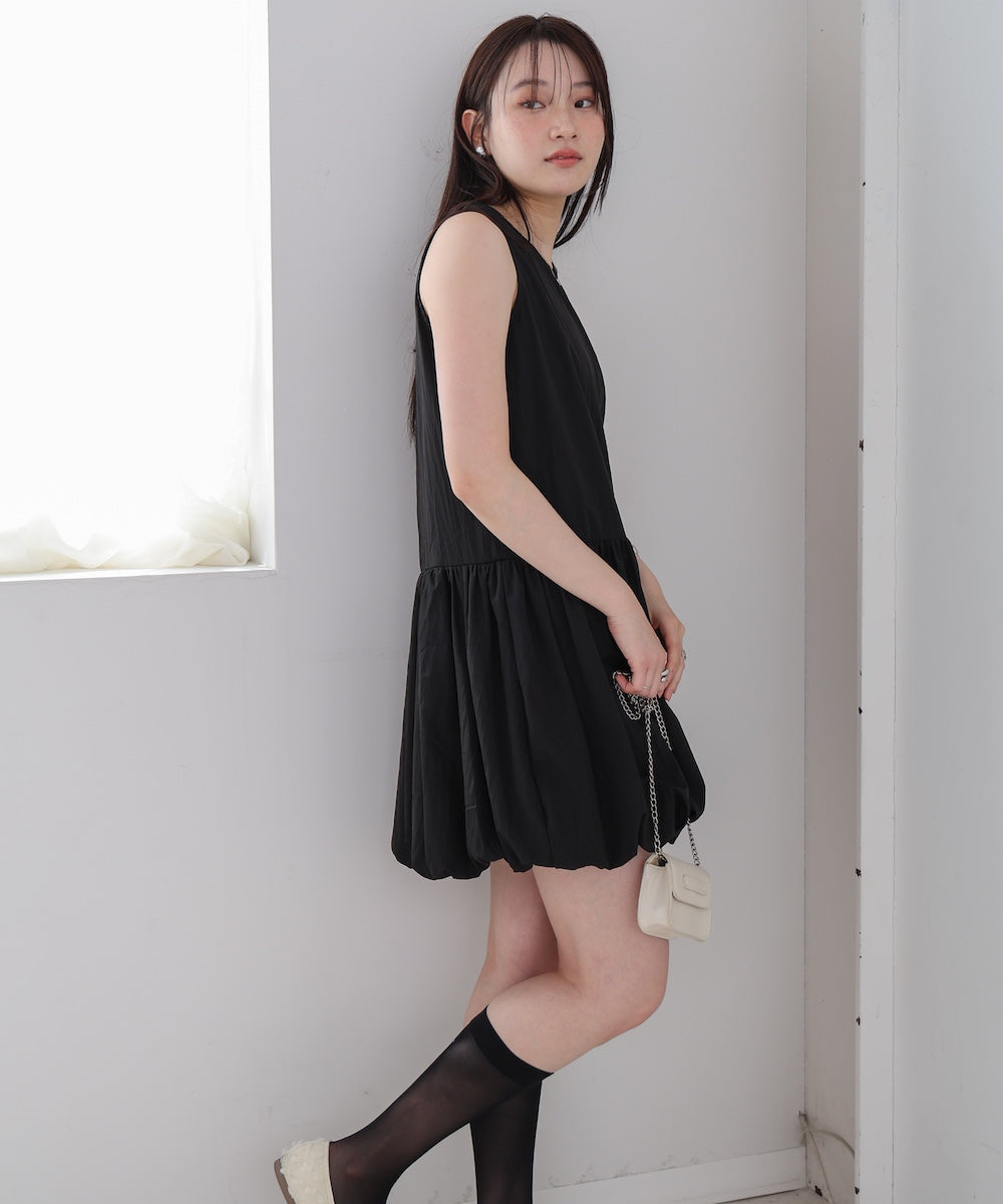 ノースリーブバルーンチュニック