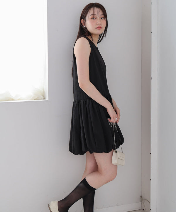 ノースリーブバルーンチュニック