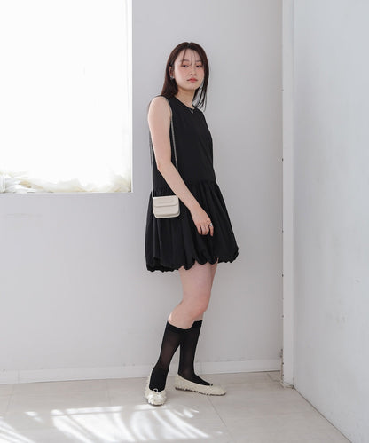 ノースリーブバルーンチュニック