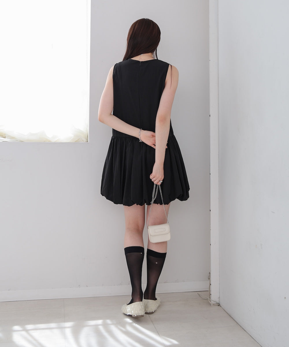 ノースリーブバルーンチュニック