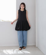 ノースリーブバルーンチュニック