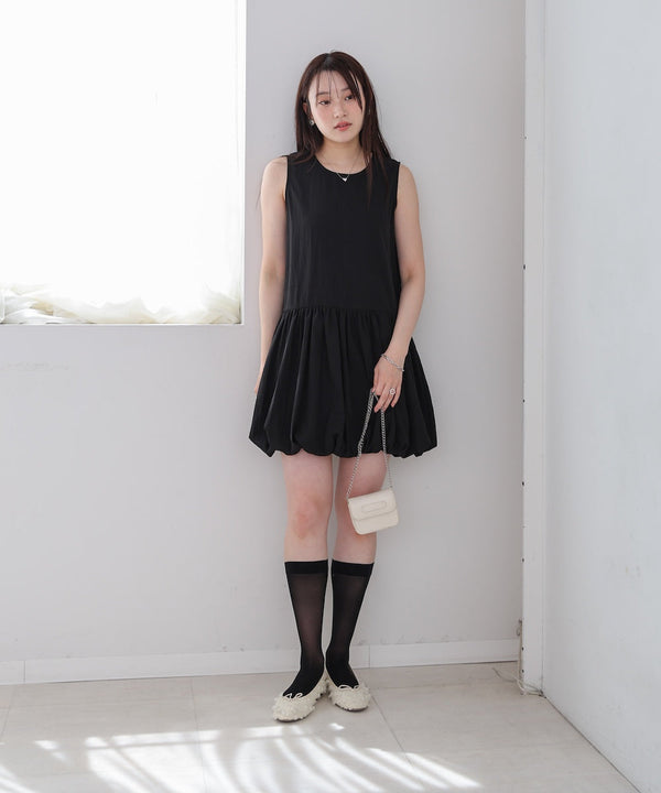 ノースリーブバルーンチュニック